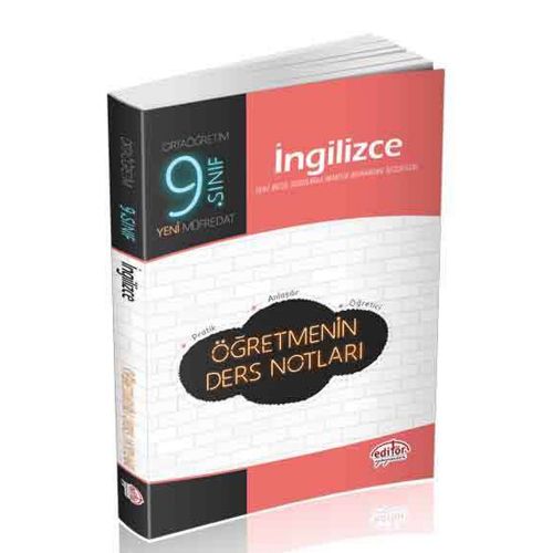 9. Sınıf İngilizce Öğretmenin Ders Notları Editör Yayınları