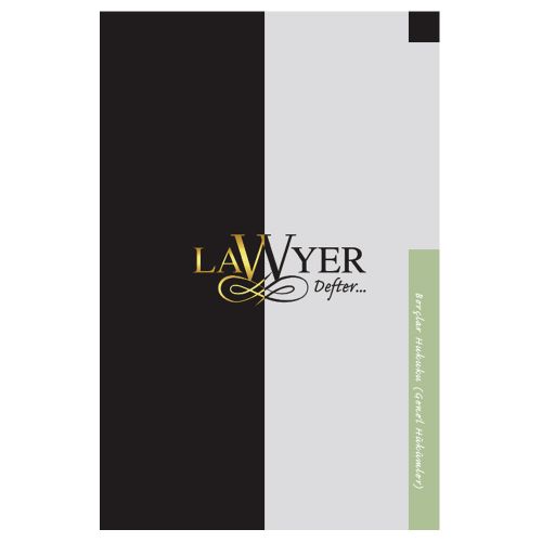 Lawyer Defter - Borçlar Hukuku (G.H.) Notlu Öğrenci Defteri