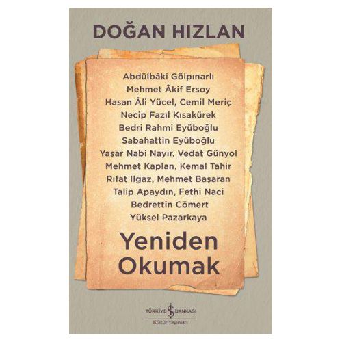 Yeniden Okumak - Doğan Hızlan