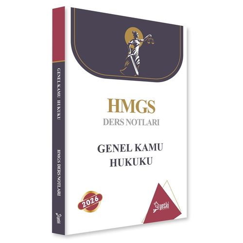 ÇSA HMGS Hakimlik Ders Notları Genel Kamu Hukuku Yetki Yayınları 2026