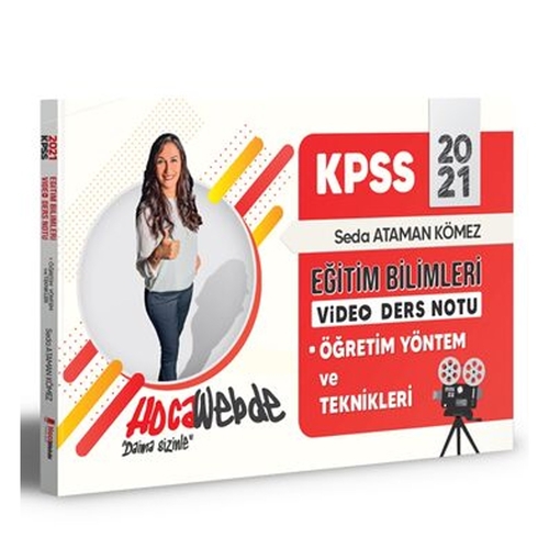 KPSS Eğitim Bilimleri Öğretim Yöntem ve Teknikleri Video Ders Notları Hocawebde Yayınları 2021