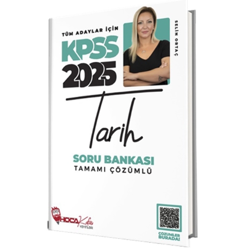 KPSS Tarih Soru Bankası Tamamı Çözümlü Hoca Kafası Yayınları 2025