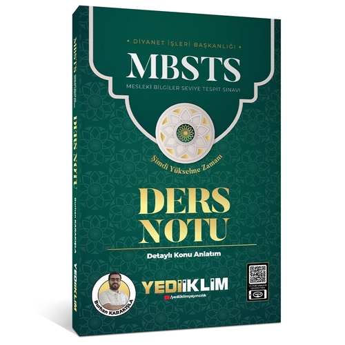 MBSTS Konu Anlatımlı Ders Notu Yediiklim Yayınları 2025
