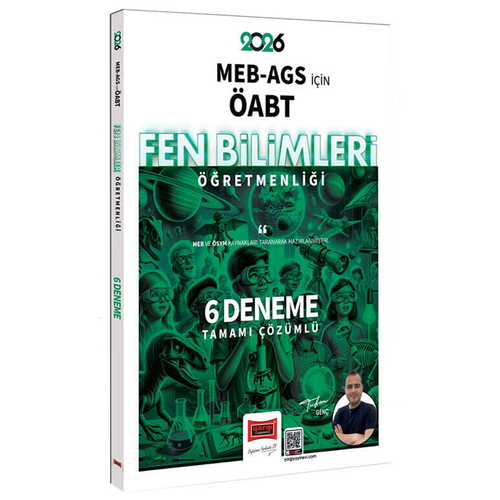 MEB AGS ÖABT Fen Bilimleri Öğretmenliği Tamamı Çözümlü 6 Deneme Yargı Yayınları 2026