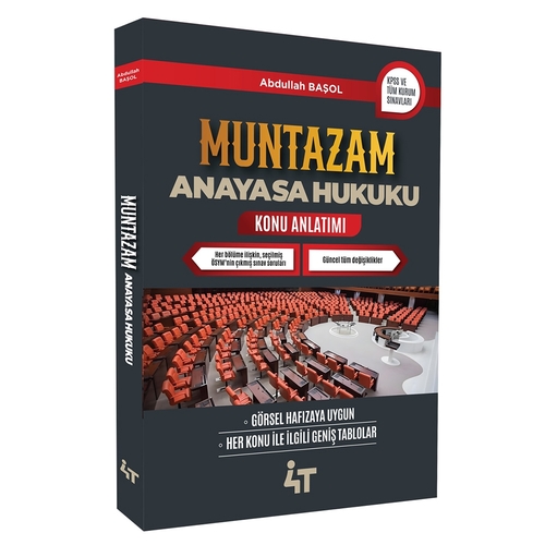 Muntazam Anayasa Hukuku Konu Anlatımı 4T Yayınları 2025