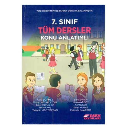 7. Sınıf Tüm Dersler Konu Anlatımlı Esen Yayınları