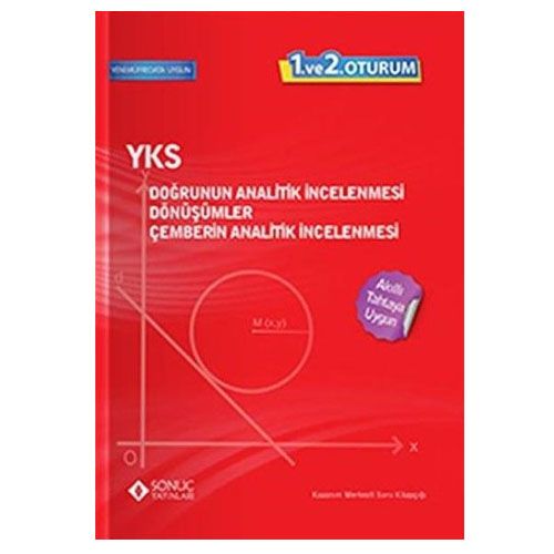 YKS Doğrunun Analitik İncelenmesi Dönüşümler Çemberin Analitik İncelenmesi 1. ve 2. Oturum Sonuç Yayınları
