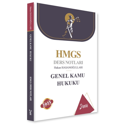 HMGS Hakimlik Ders Notları Genel Kamu Hukuku Yetki Yayınları 2025