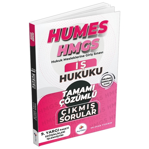 Humes HMGS İş Hukuku Orijinal Çıkmış Sorular Dizgi Kitap Yayınları 2025