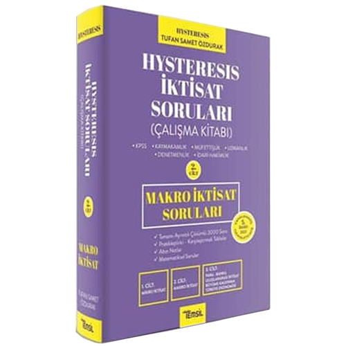 HYSTERESIS İktisat Soruları Cilt 2 Makro İktisat Temsil Kitap Yayınları 2021