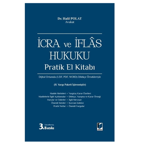 İcra ve İflas Hukuku Pratik El Kitabı - Halil Polat