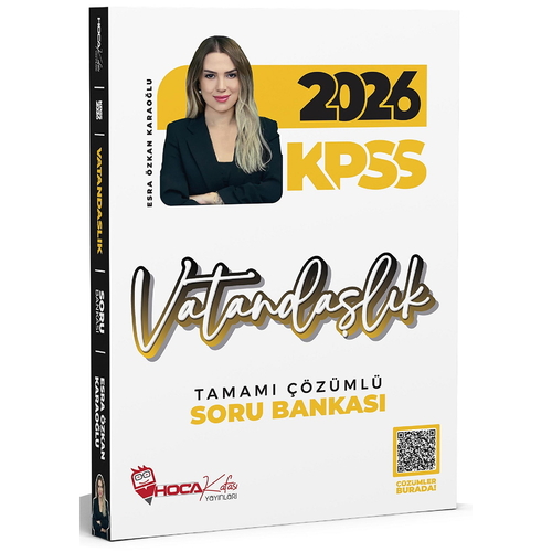 KPSS Vatandaşlık Soru Bankası Tamamı Çözümlü Hoca Kafası Yayınları 2026