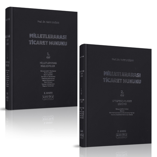 Milletlerarası Ticaret Hukuku - Vahit Doğan