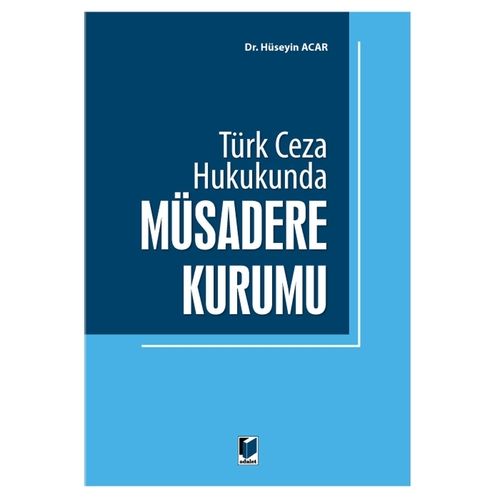 Müsadere Kurumu - Hüseyin Acar