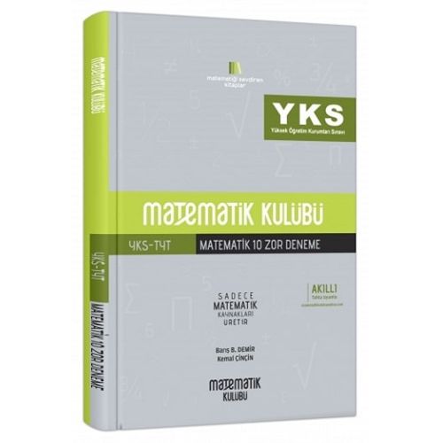 TYT Matematik 10 Zor Deneme Matematik Kulübü Yayınları