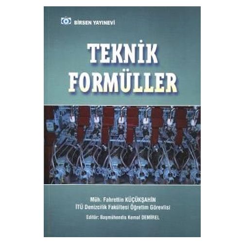 Teknik Formüller - Fahrettin Küçükşahin