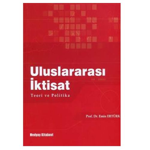 Uluslararası İktisat - Emin Ertürk