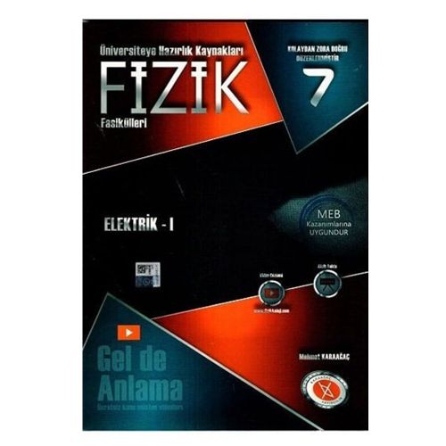 YKS AYT Fizik Fasikülleri 7 Tamamı Video Çözümlü Karaağaç Yayınları