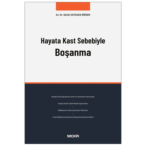 Hayata Kast Sebebiyle Boşanma - Gönül Akyasan Birsen