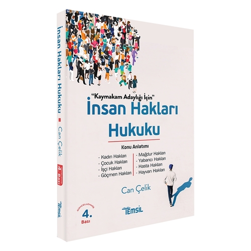 İnsan Hakları Hukuku Konu Anlatımı Temsil Kitap Yayınları 2024