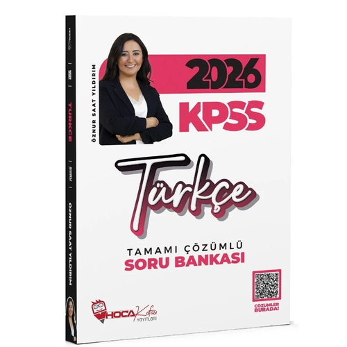 KPSS Türkçe Soru Bankası Tamamı Çözümlü Hoca Kafası Yayınları 2026