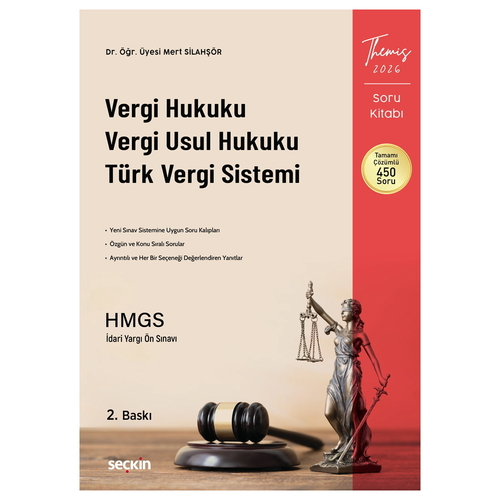 THEMIS Vergi Hukuku, Vergi Usul Hukuku ve Türk Vergi Sistemi Soru Kitabı - Mert Silahşör 2026