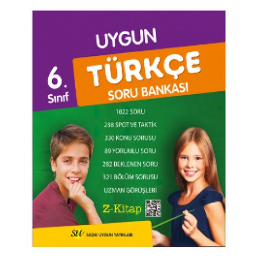 6. Sınıf Türkçe Soru Bankası Sadık Uygun Yayınları