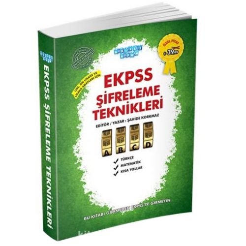 EKPSS Şifreleme Teknikleri Akıllı Adam Yayınları