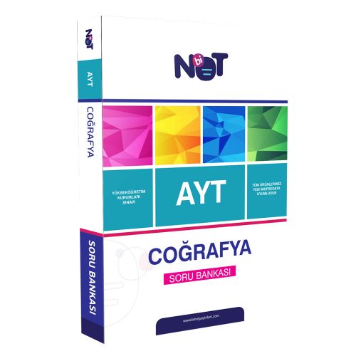 YKS AYT Coğrafya Soru Bankası Binot Yayınları