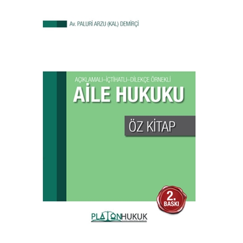 Aile Hukuku Öz Kitap - Paluri Arzu (Kal) Demirçi