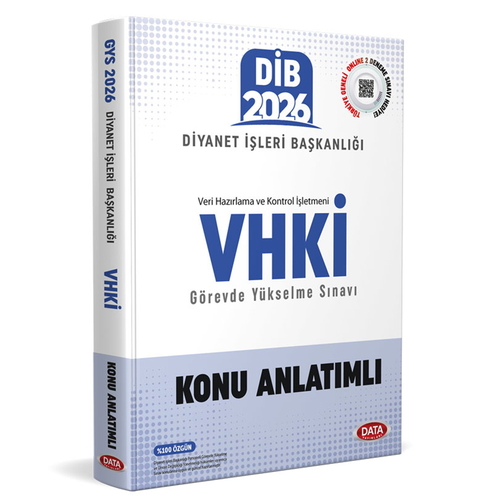 Diyanet İşleri Başkanlığı VHKİ GYS Konu Anlatımlı Data Yayınları 2026