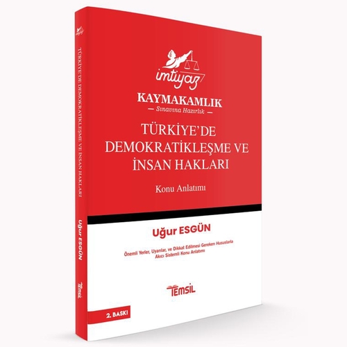 İmtiyaz Türkiye’de Demokratikleşme ve İnsan Hakları Konu Anlatımı Temsil Kitap Yayınları 2025