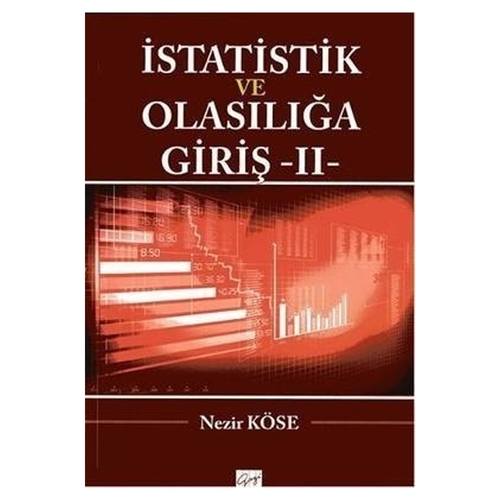 İstatistik ve Olasılığa Giriş II - Nezir Köse