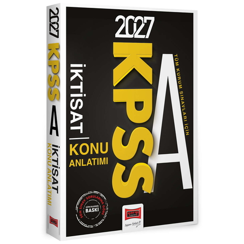 KPSS A Grubu Tüm Kurum Sınavları İçin İktisat Konu Anlatımı Yargı Yayınları 2027