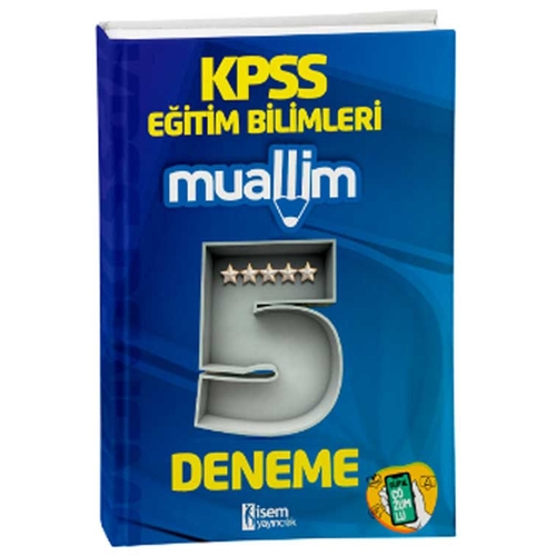 KPSS Eğitim Bilimleri Muallim 5 Deneme İsem Yayınları 2025