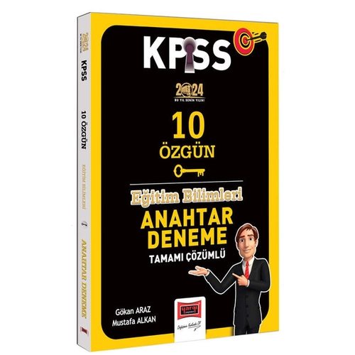 KPSS Eğitim Bilimleri Tamamı Çözümlü Anahtar 10 Özgün Deneme Yargı Yayınları 2024