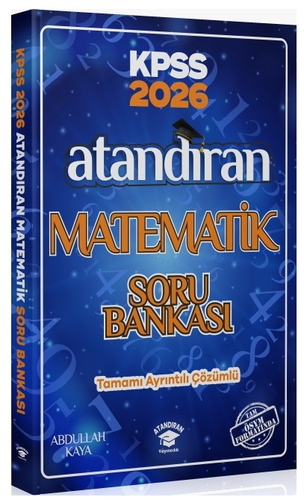 KPSS Matematik Soru Bankası Atandıran Yayınları 2026