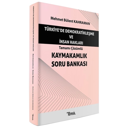 Kaymakamlık Türkiye\'de Demokratikleşme İH Soru Bankası Temsil Kitap Yayınları 2021