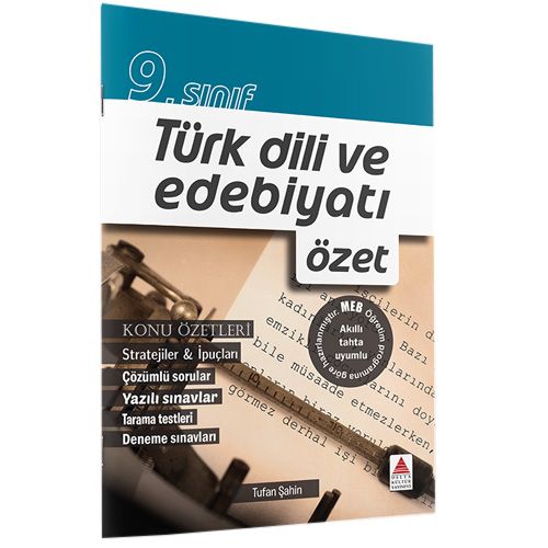 9. Sınıf Türk Dili ve Edebiyatı Özet Delta Kültür Yayınevi