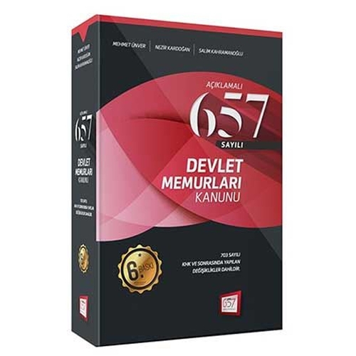 Devlet Memurları Kanunu 657 Yayınları 2021