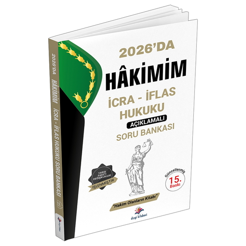 HAKİMİM İcra İflas Hukuku Açıklamalı Soru Bankası Dizgi Kitap Yayınları 2026