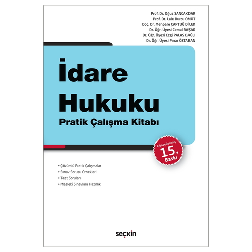 İdare Hukuku Pratik Çalışma Kitabı - Oğuz Sancakdar