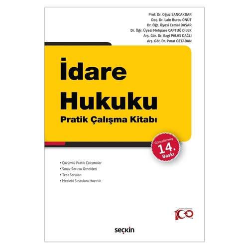İdare Hukuku Pratik Çalışma Kitabı - Oğuz Sancakdar