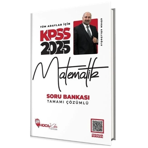 KPSS Matematik Soru Bankası Tamamı Çözümlü Hoca Kafası Yayınları 2025
