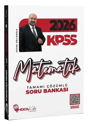 KPSS Matematik Tamamı Çözümlü Soru Bankası Hoca Kafası Yayınları 2026