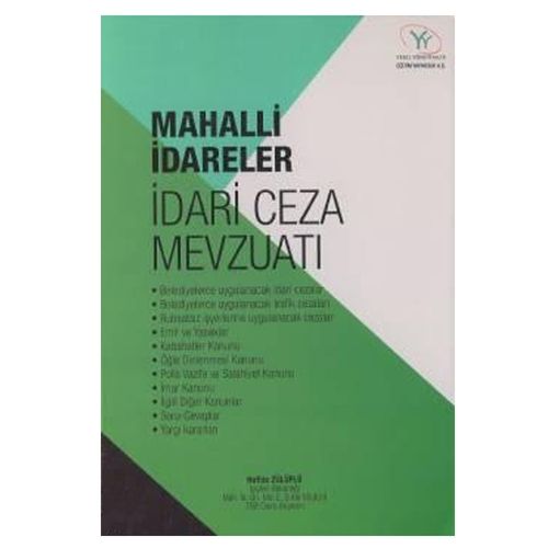 Mahalli İdareler İdari Ceza Mevzuatı - Hafize Zülüflü