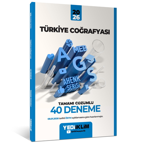 MEB AGS Ahenk Serisi Tamamı Çözümlü 40 Deneme Yediiklim Yayınları 2026