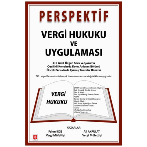Perspektif Vergi Hukuku ve Uygulaması - Fehmi Ege, Ali Akpulat