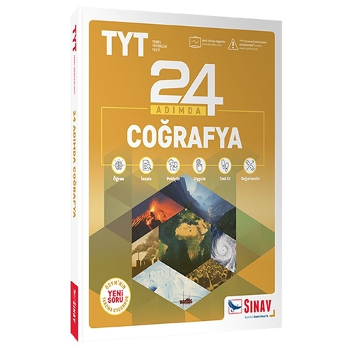 TYT Coğrafya 24 Adımda Konu Anlatımlı Soru Bankası Sınav Yayınları