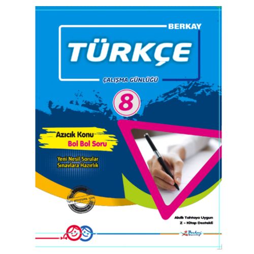 8. Sınıf Türkçe Çalışma Günlüğü Berkay Yayınları